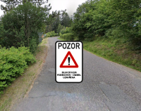 Bozkovské dolomitové jeskyně - uzávěra příjezdu
